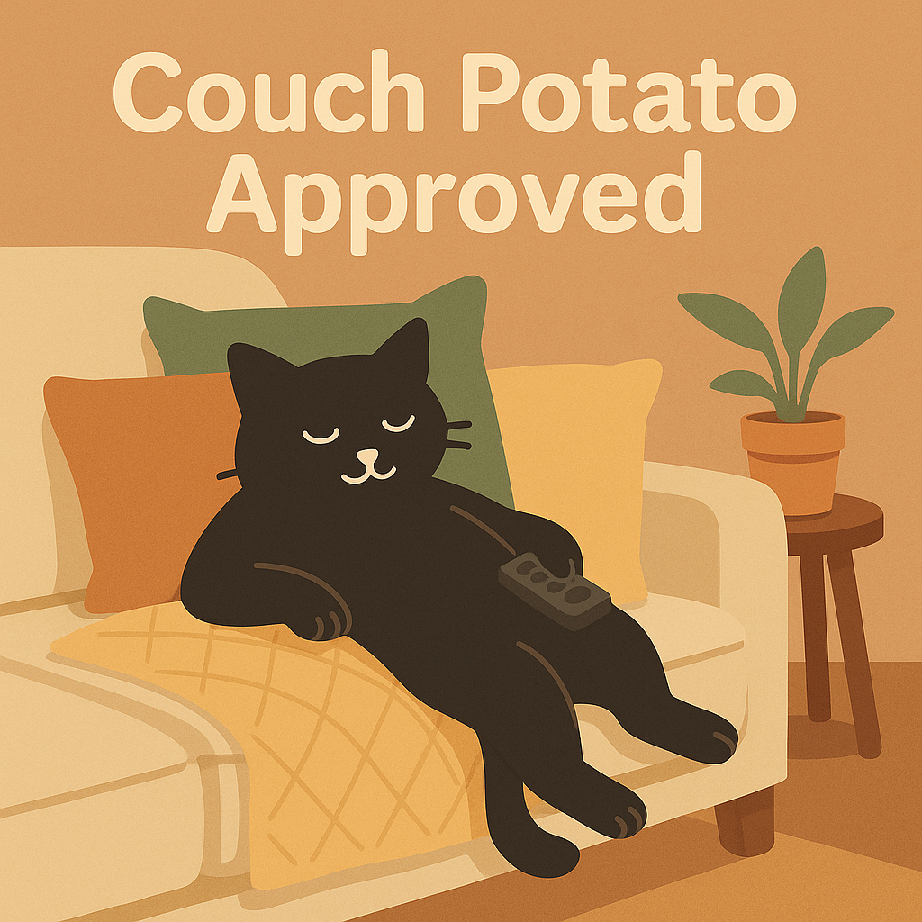 Couch Potato Approved